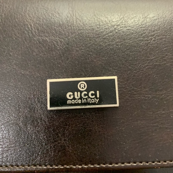 Dark brown small Gucci backpack - Picture 2 of 7